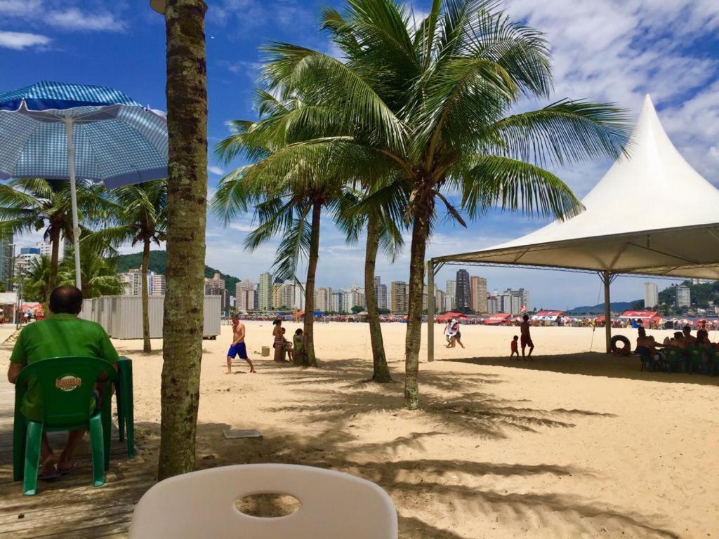 Seu Ap Na Praia São Vicente Exterior foto
