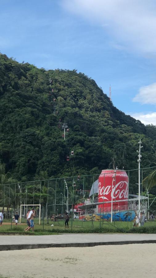 Seu Ap Na Praia São Vicente Exterior foto